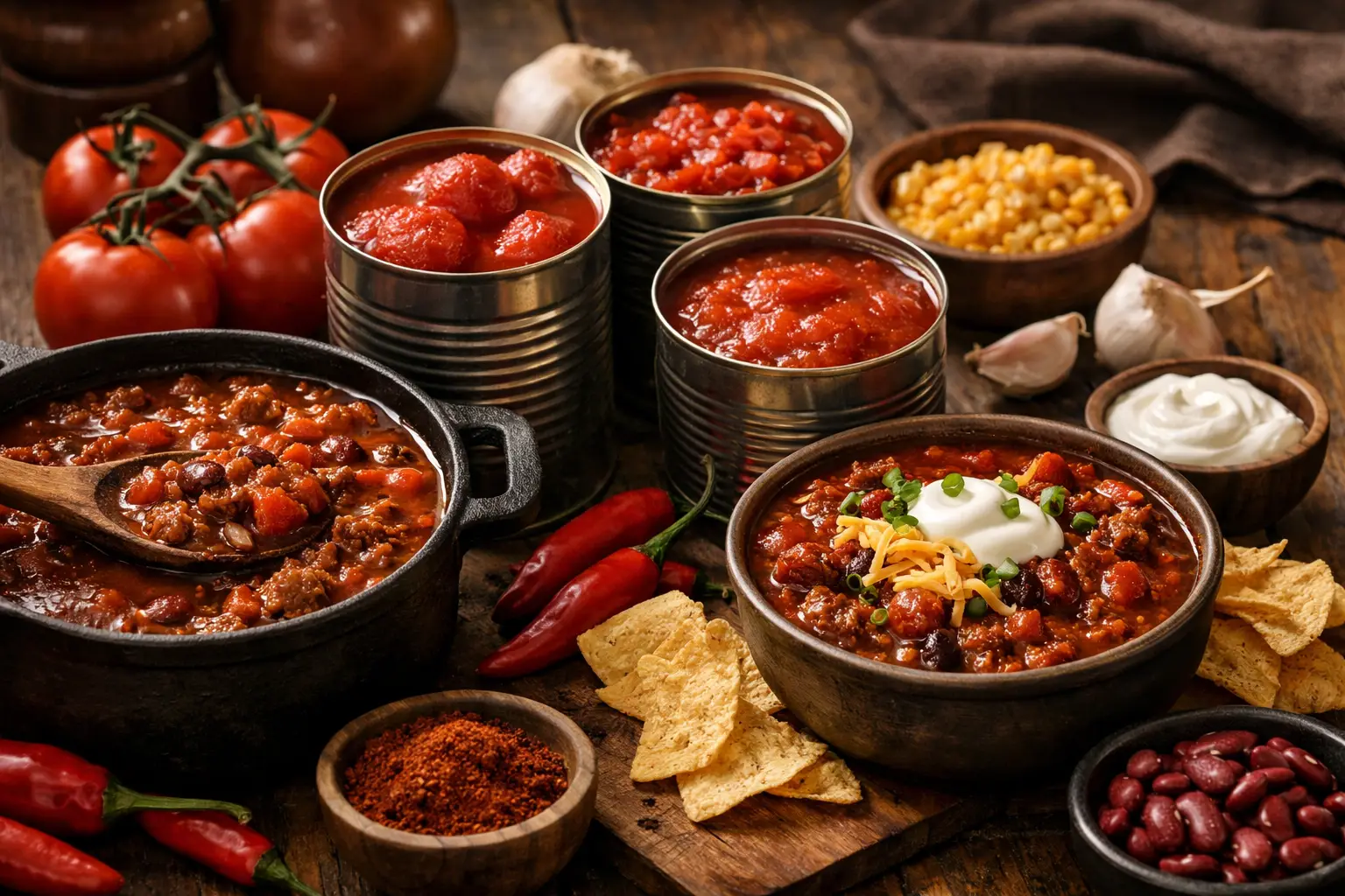 Best Canned Tomatoes for Chili