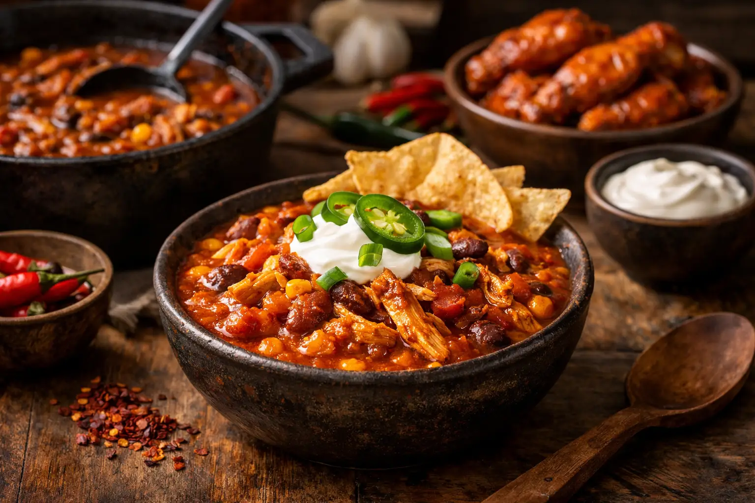 Buffalo Chicken Chili Recipe That Brings the Heat