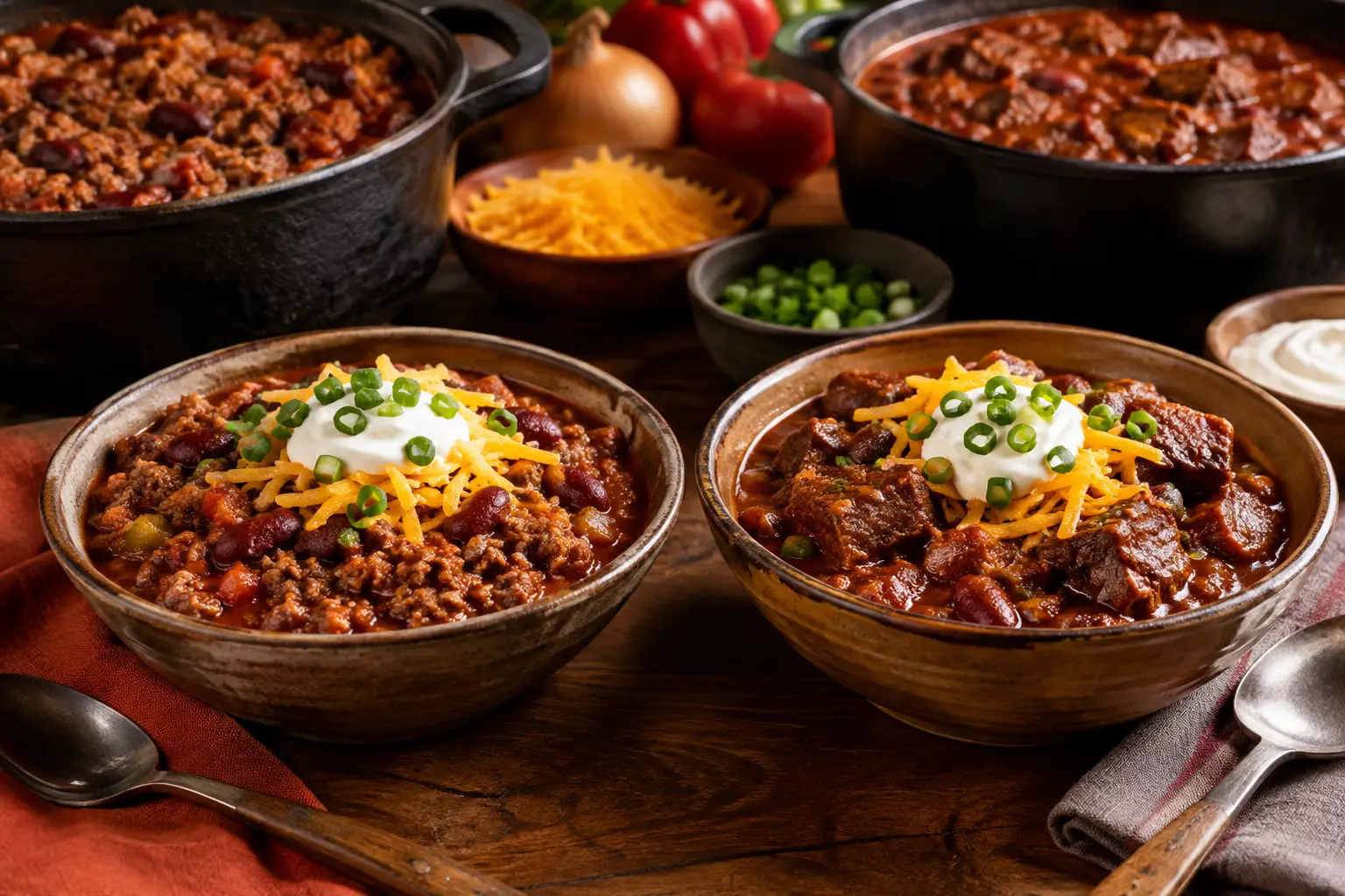 Ground Beef vs Brisket Chili: Which Is Better?