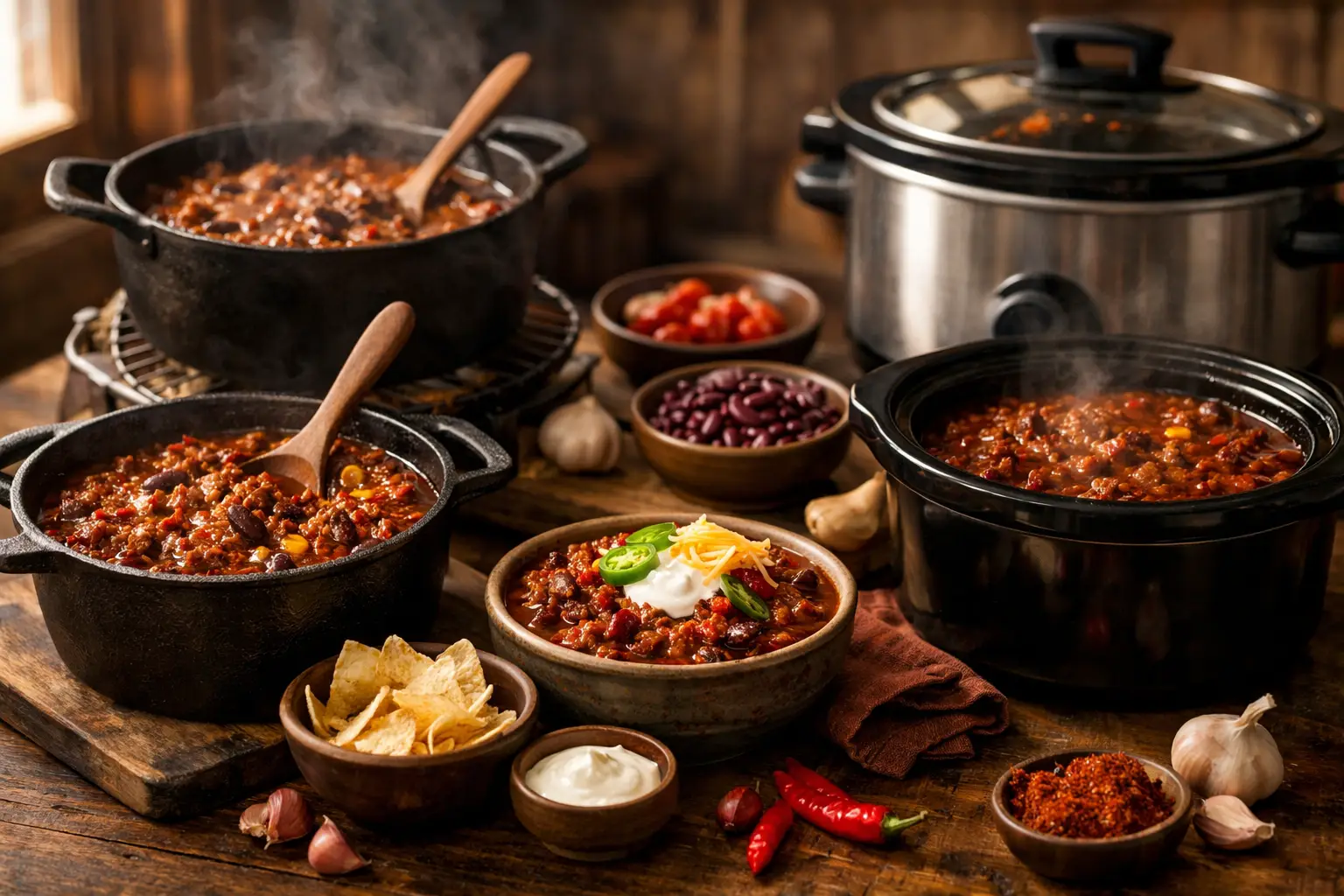 Guide to Chili Cooking Methods