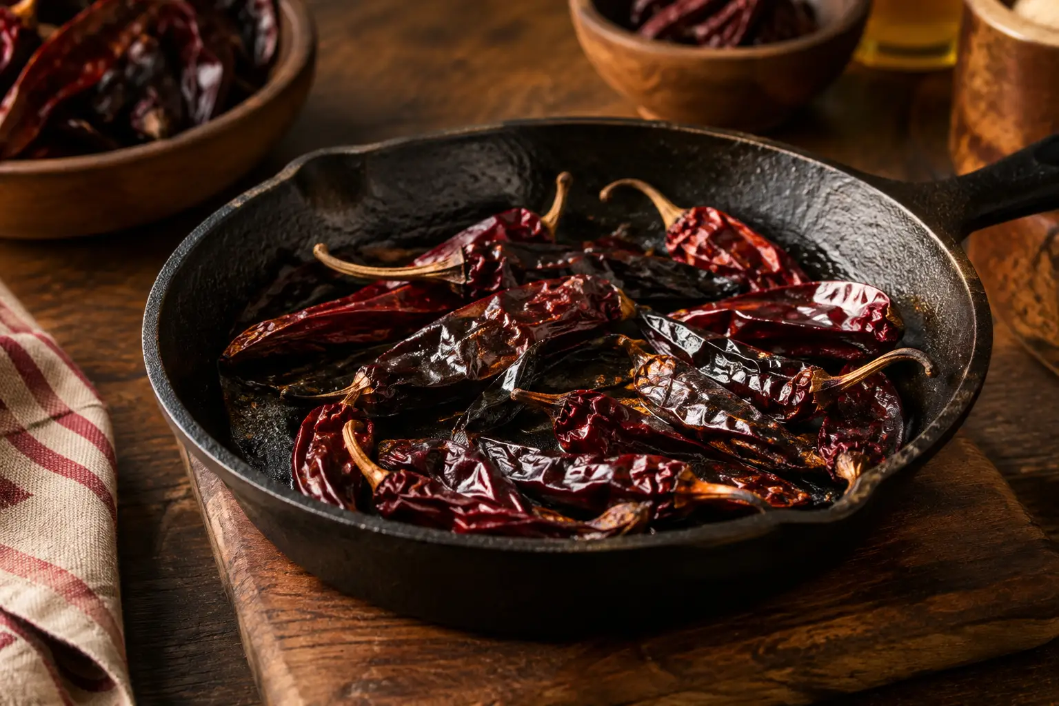 How to Toast Dried Chiles Without Burning Them