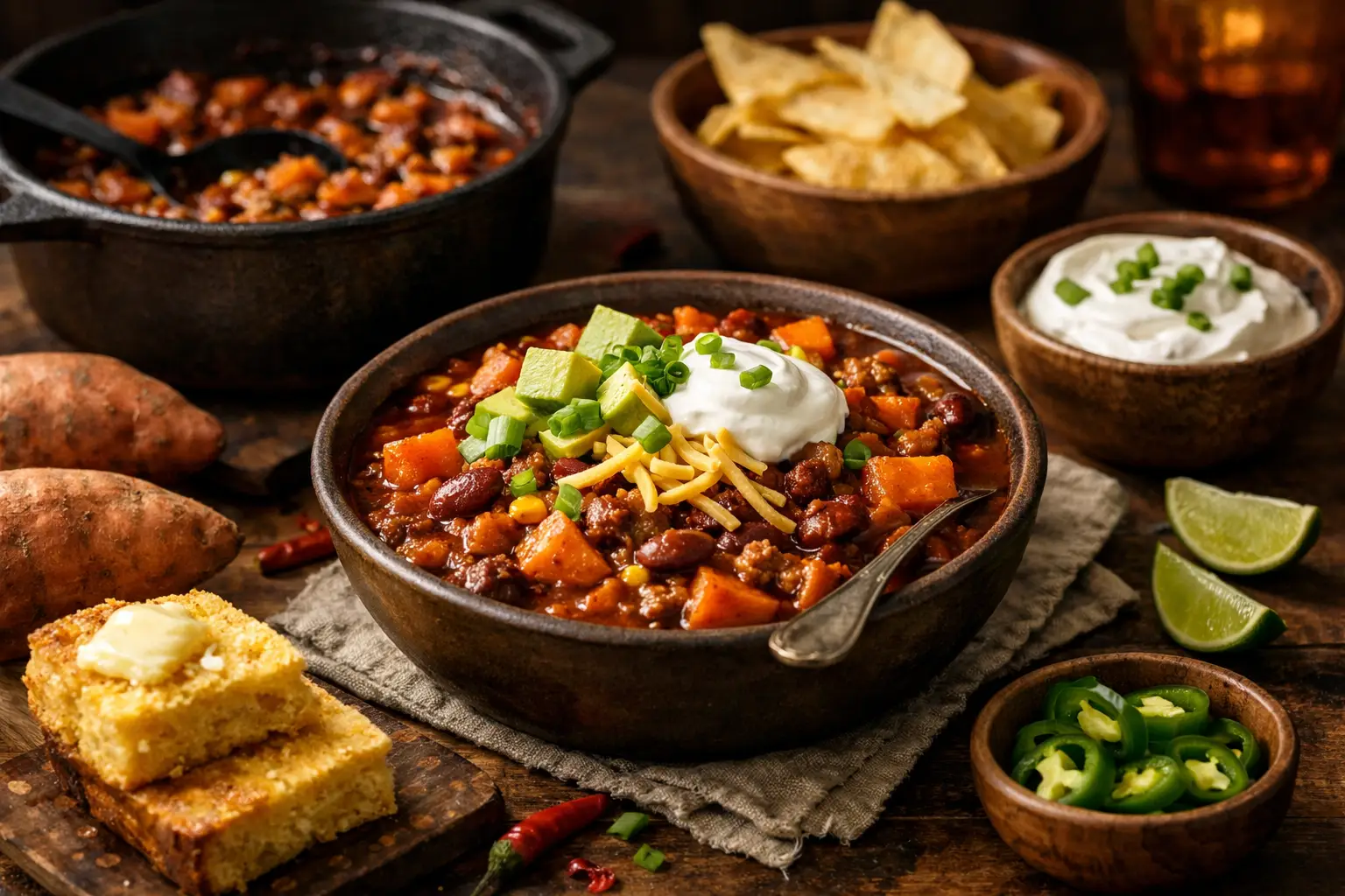 Sweet Potato Chili Recipe That Actually Hits